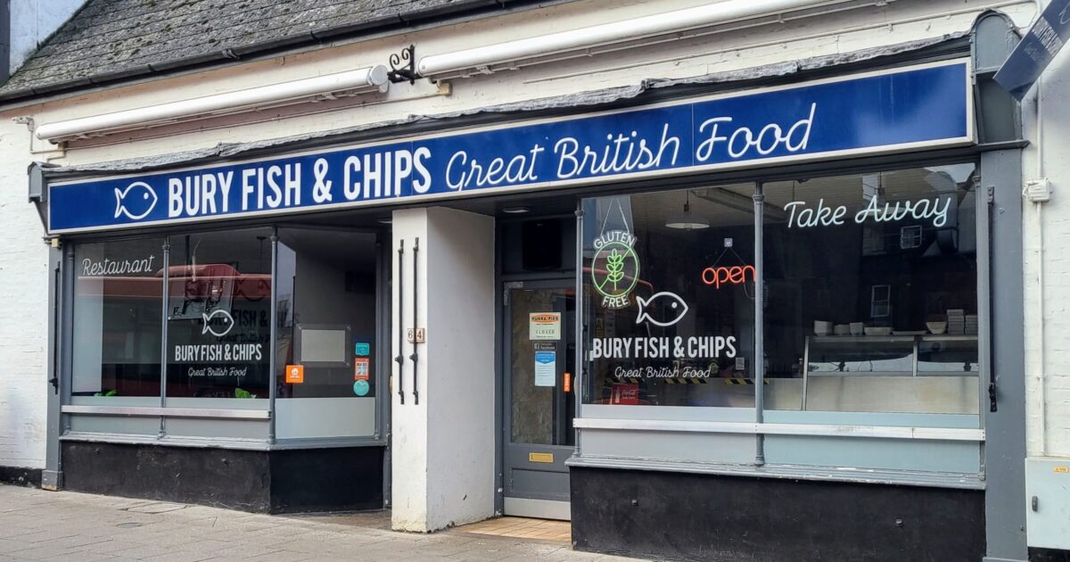 Bury Fish & Chip Shop – eXplore Bury St Edmunds!