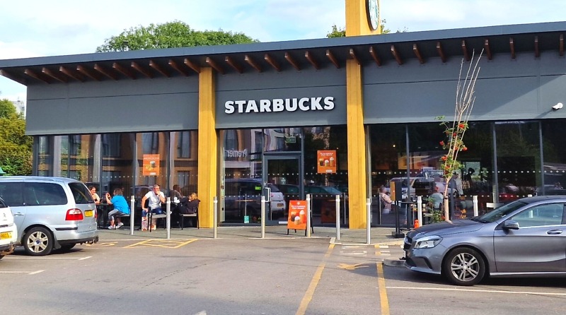 Starbucks Coffee Drive Thru