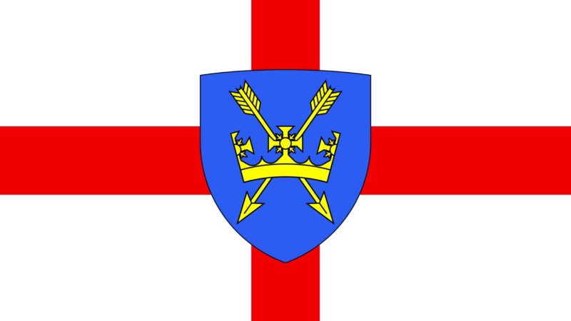 The Flag Of Edmund Of Suffolk 800x450, eXplore Bury St Edmunds!