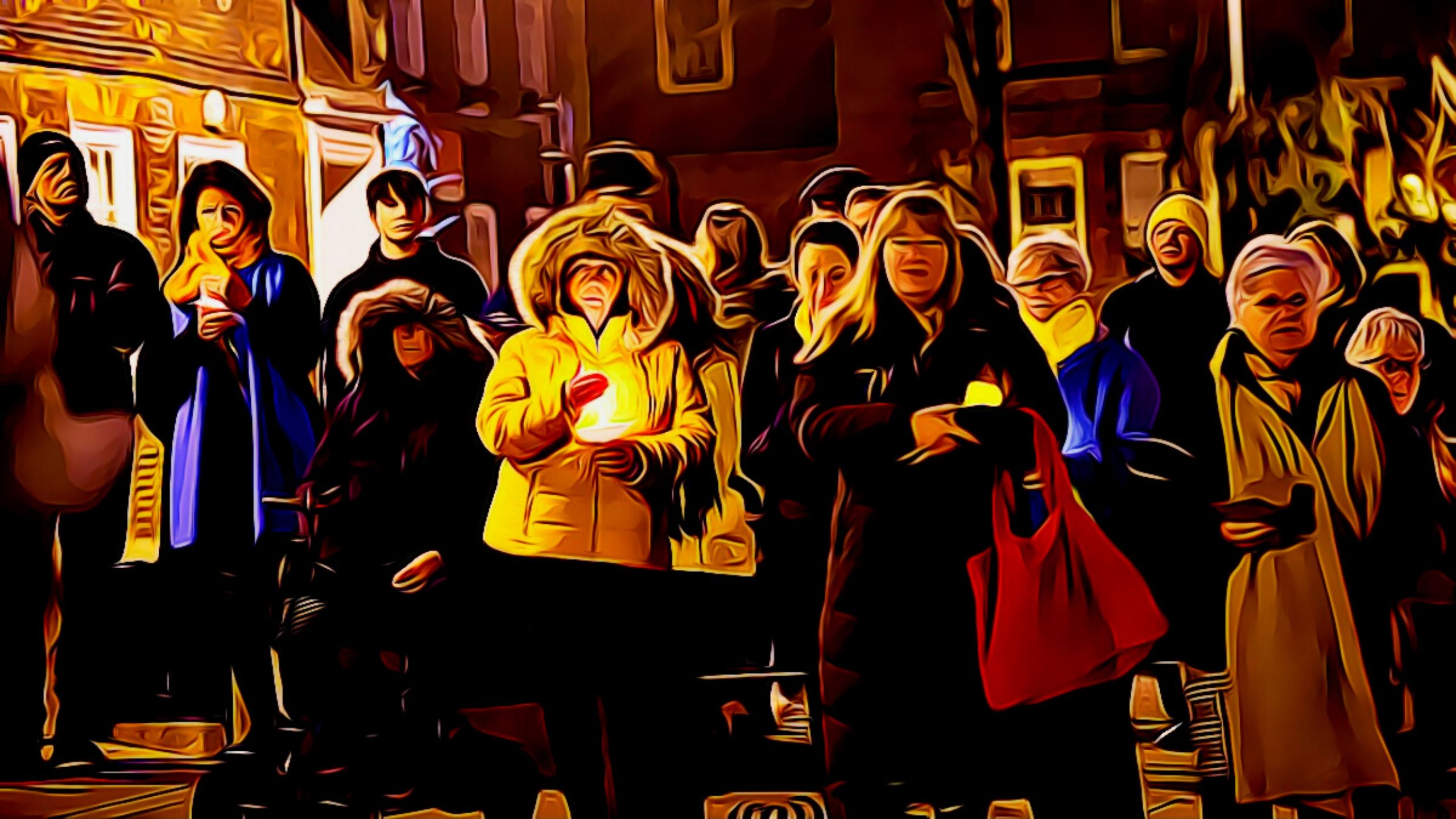 ukraine night vigil
